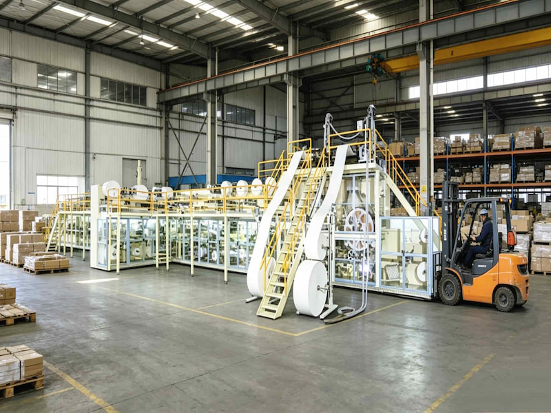 First One Machine’s New Baby Diaper Production Line Enters Mass Production, Helping Overseas Customers Improve Competitiveness