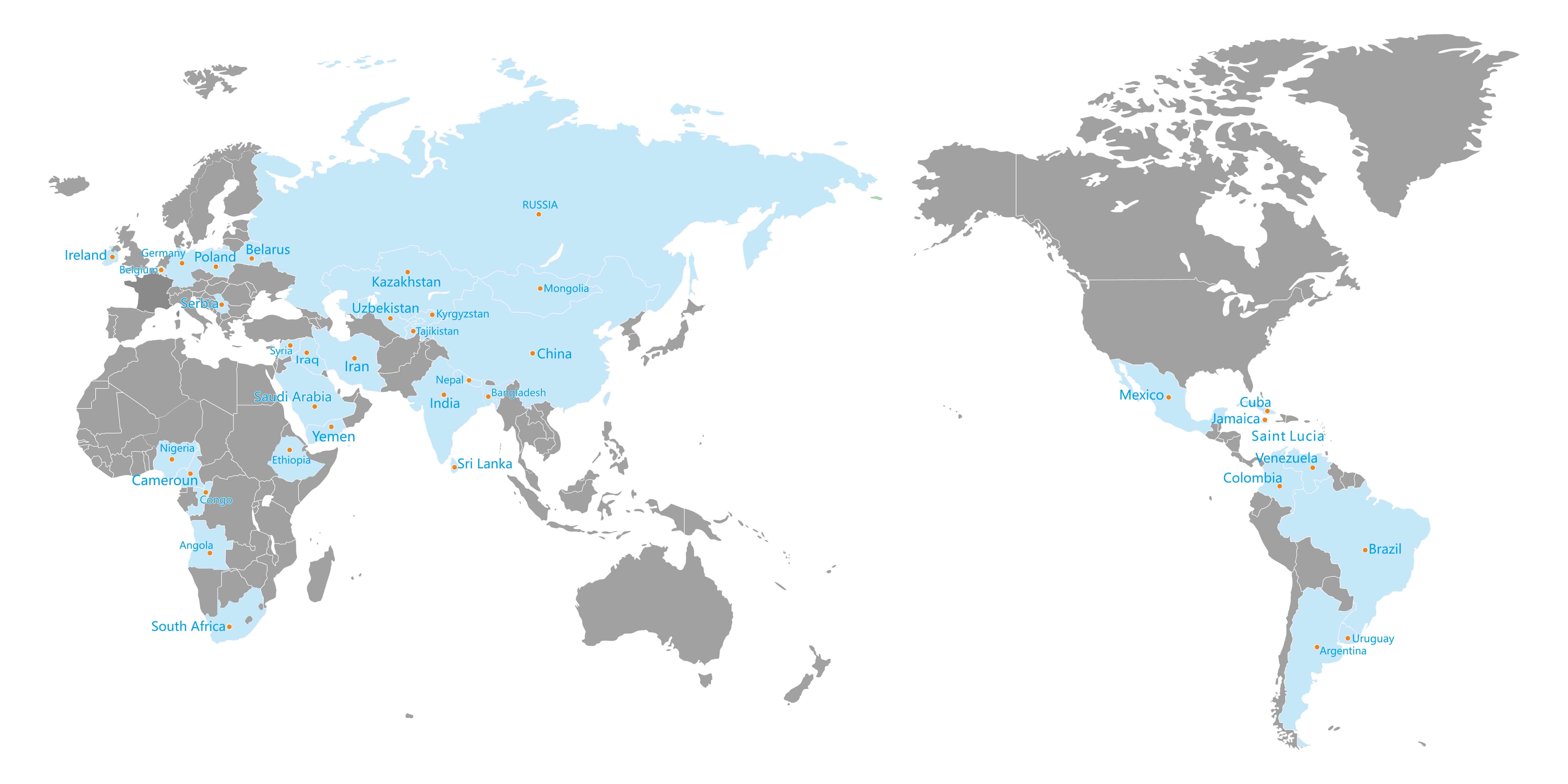 Global Market Map